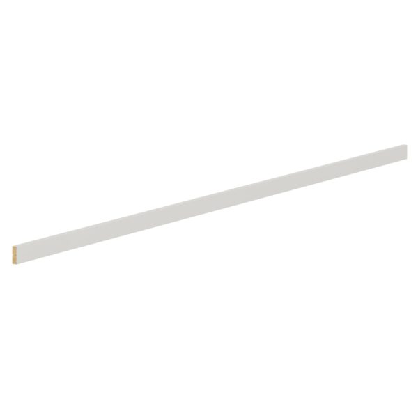 2.36 in. W x 96 in. H x 0.71. D Littleton Painted Gray Valance Edge Molding