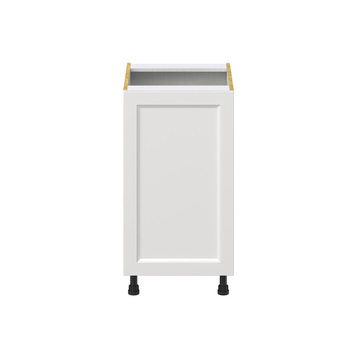 Alton 18 in. W x 24 in. D x 34.5 in. H Painted White Shaker Assembled Base Kitchen Cabinet with 3 Inner Drawers