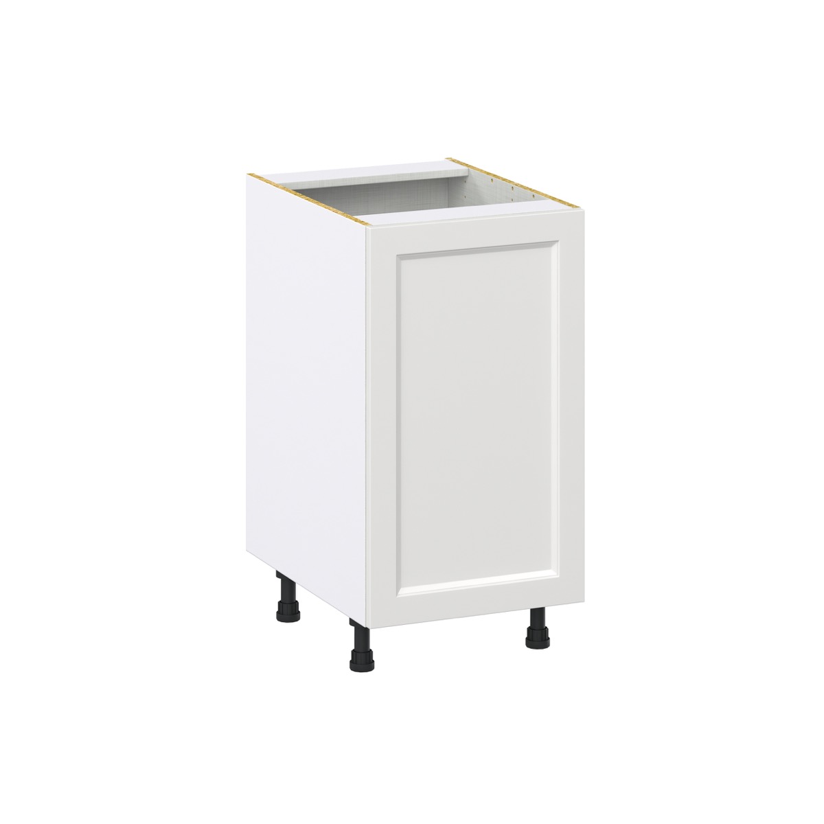 Alton 18 in. W x 24 in. D x 34.5 in. H Painted White Shaker Assembled Base Kitchen Cabinet with 3 Inner Drawers