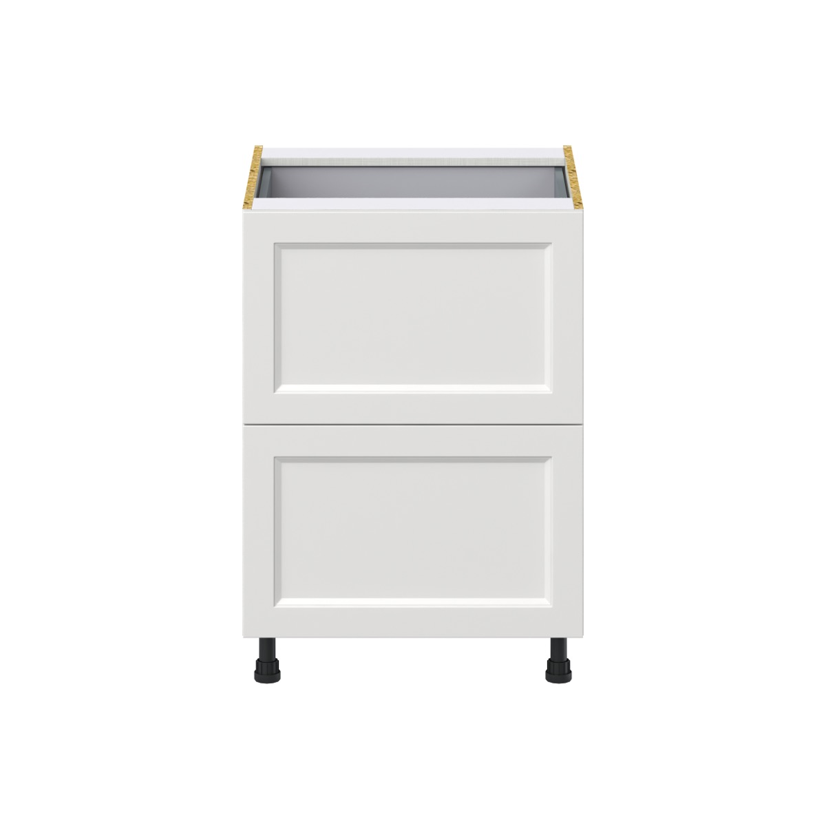 Alton Painted White Shaker Assembled Base Kitchen Cabinet with a Inner Drawer 24 in. W x 34.5 in. H x 24 in. D