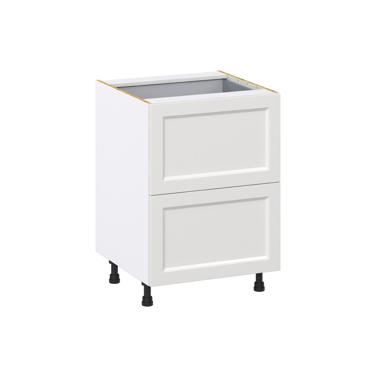 Alton Painted White Shaker Assembled Base Kitchen Cabinet with a Inner Drawer 24 in. W x 34.5 in. H x 24 in. D