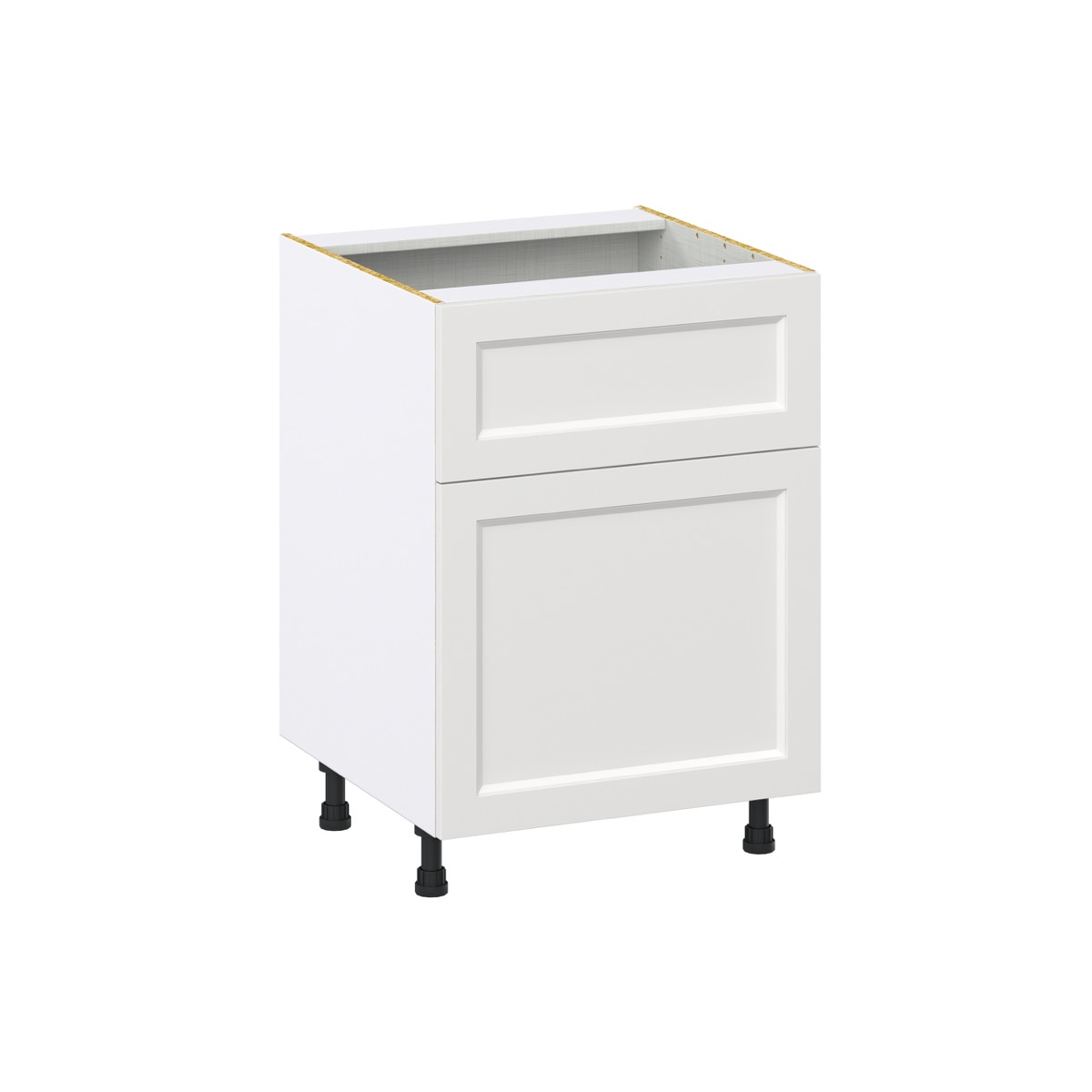Alton 24 in. W x 24 in. D x 34.5 in. H Painted White Shaker Assembled Base Kitchen Cabinet with a 10 in. Drawer