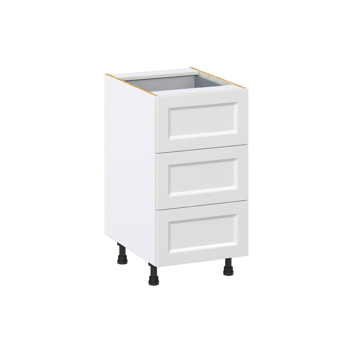 18 in. W x 34.5 in. H x 24 in. D Alton Painted White Shaker Assembled Base Kitchen Cabinet with Inner Drawer
