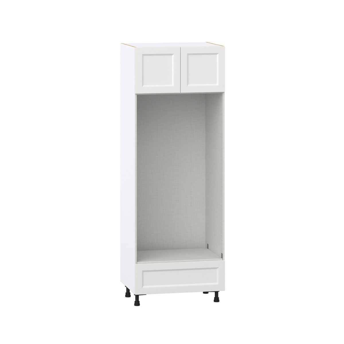 Alton Painted 30 in. W x 84.5 in. H x 24 in.D in White Shaker Assembled Pantry Double Oven Kitchen Cabinet with a Drawer