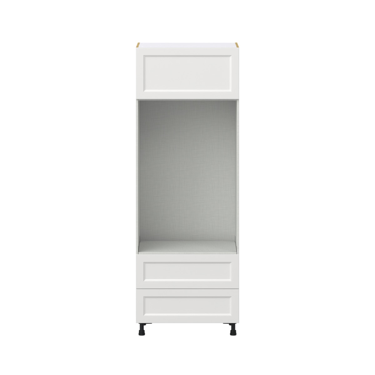 Alton Painted 30 in. W x 84.5 in. H x 24 in. D in White Shaker Assembled Pantry Oven Kitchen Cabinet with Drawers