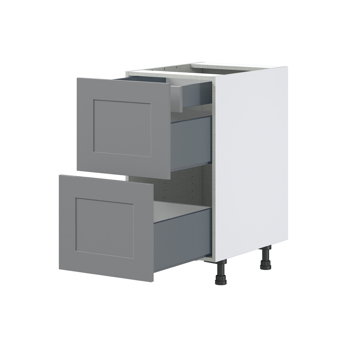 Bristol Base Cabinet with 2 Drawers, 1 Inner Drawer (18