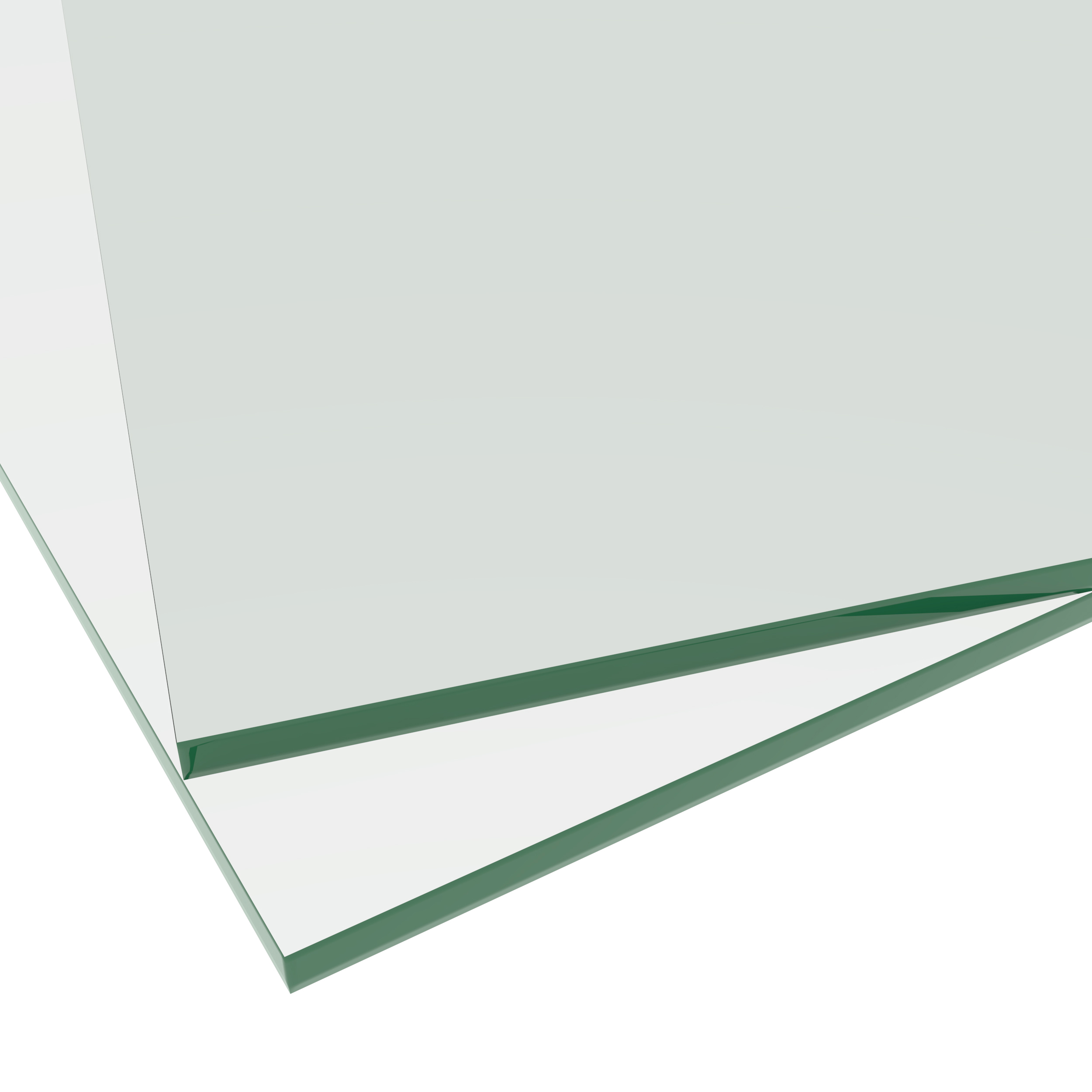 18" glass shelf (2 pack) - clear - J Collection