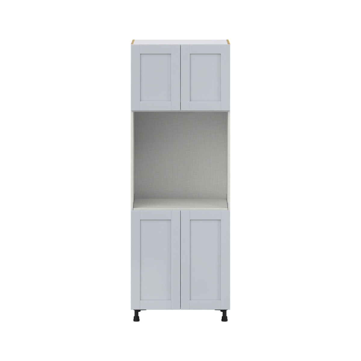 Cumberland Pantry Cabinet with 4 Doors, 2 Shelfs (30" W X 84.5" H X 24