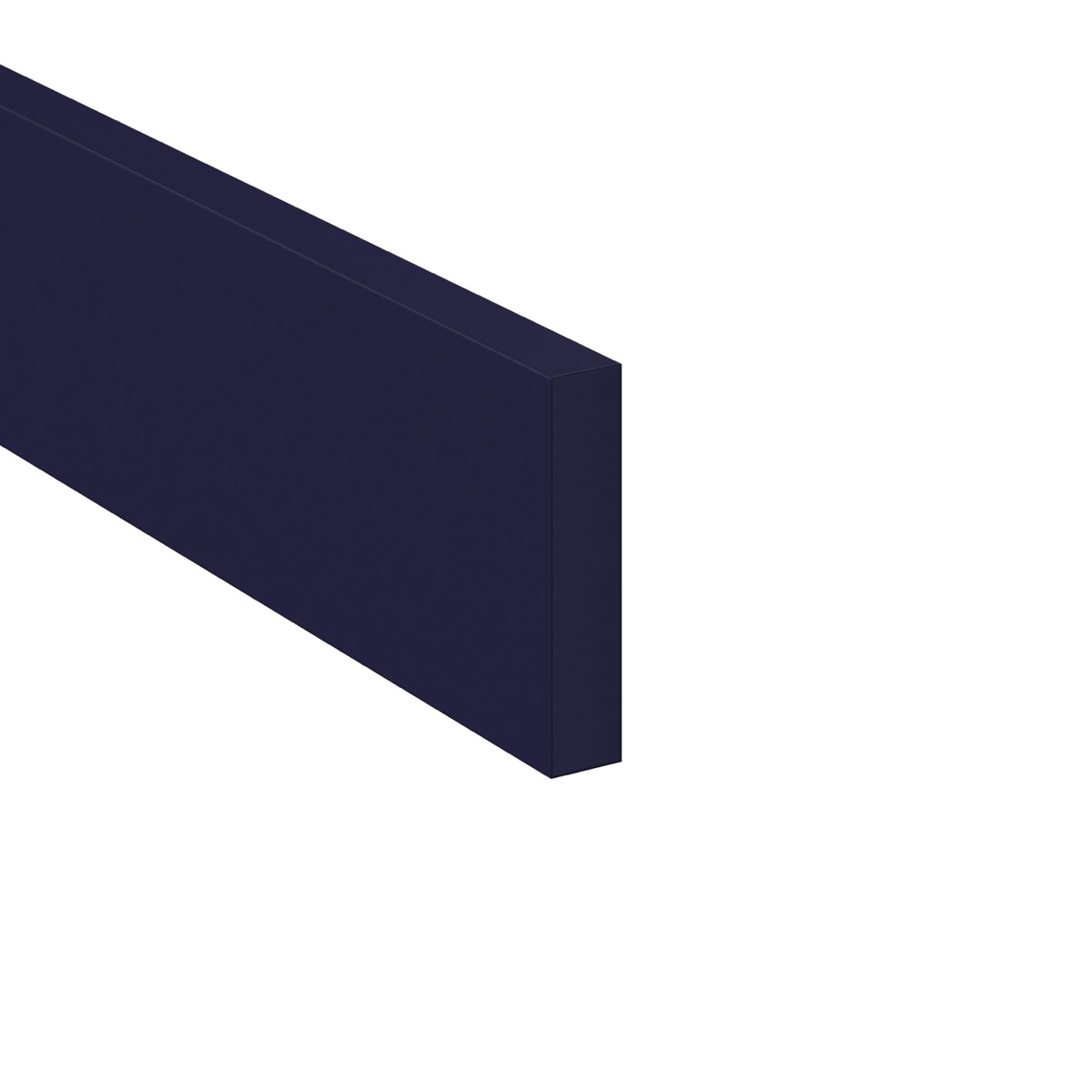 3 in. W x 96 in. H x 0.75 in. D Devon Painted Blue Filler Strip