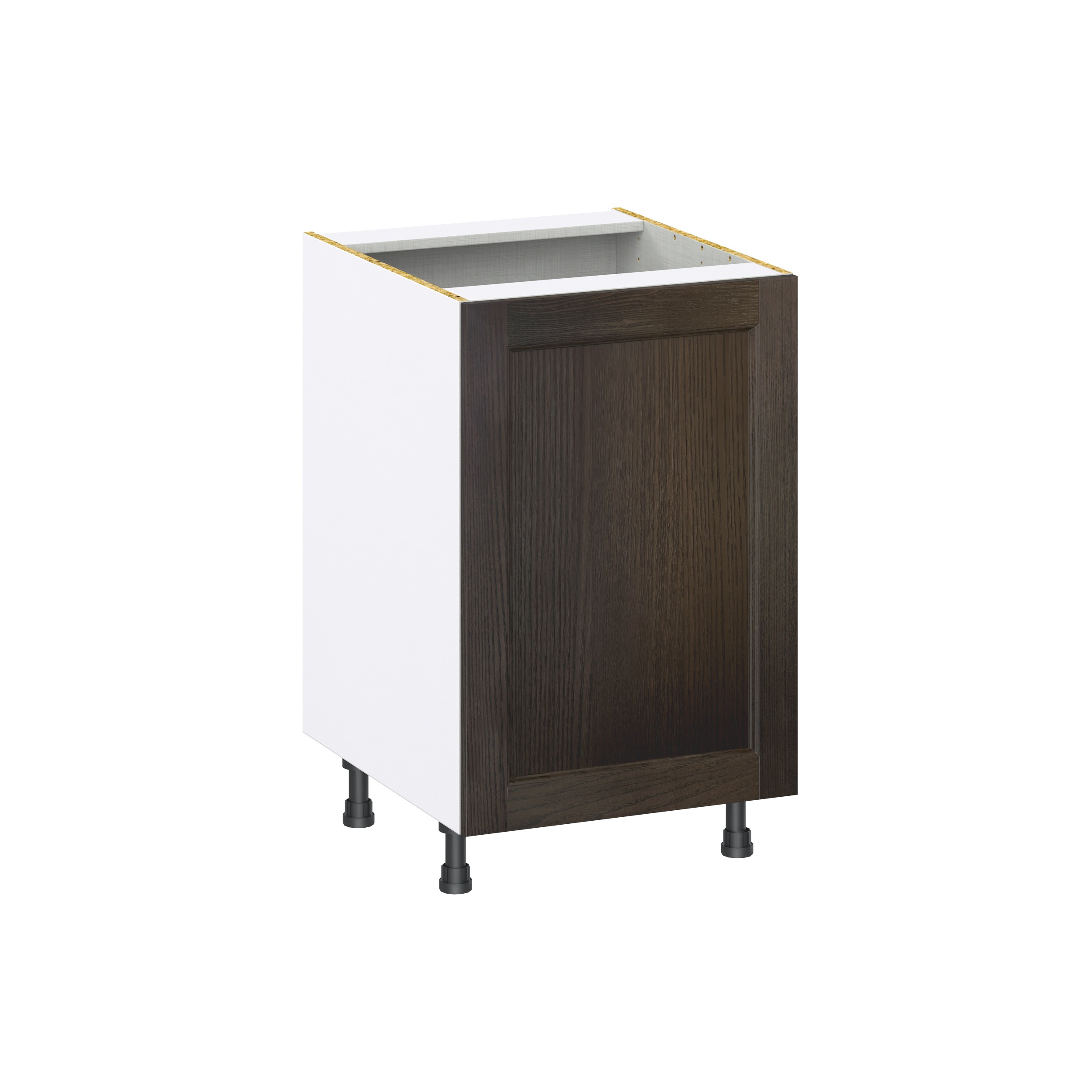 Lincoln Chestnut Solid Wood Assembled Full Height Door Base Kitchen Cabinet (21 in. W x 34.5 in. H x 24 in. D)