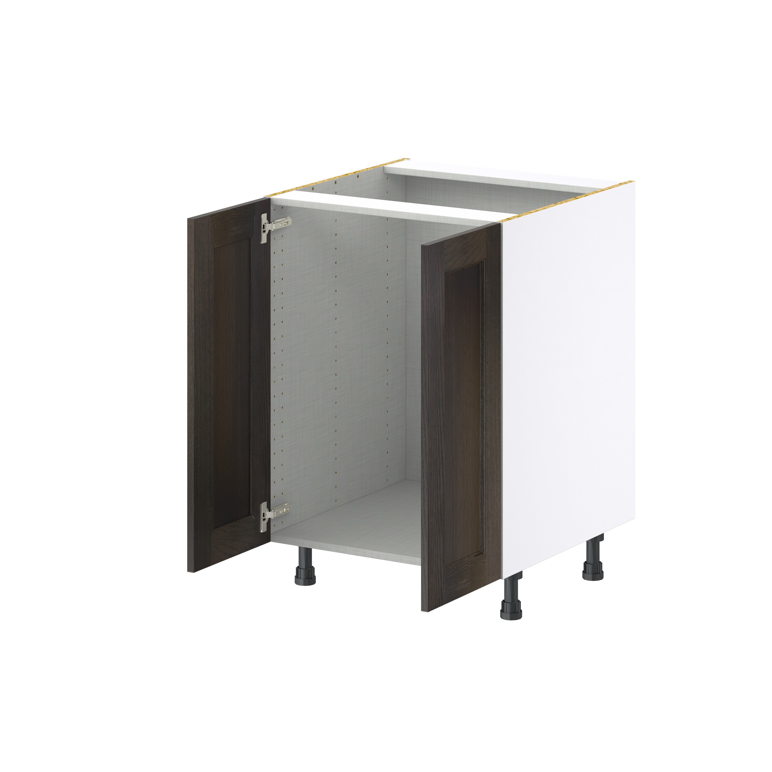 Lincoln Chestnut Solid Wood Assembled Sink Base Kitchen Cabinet with Full Height Door (24 in. W x 34.5 in. H x 24 in. D)
