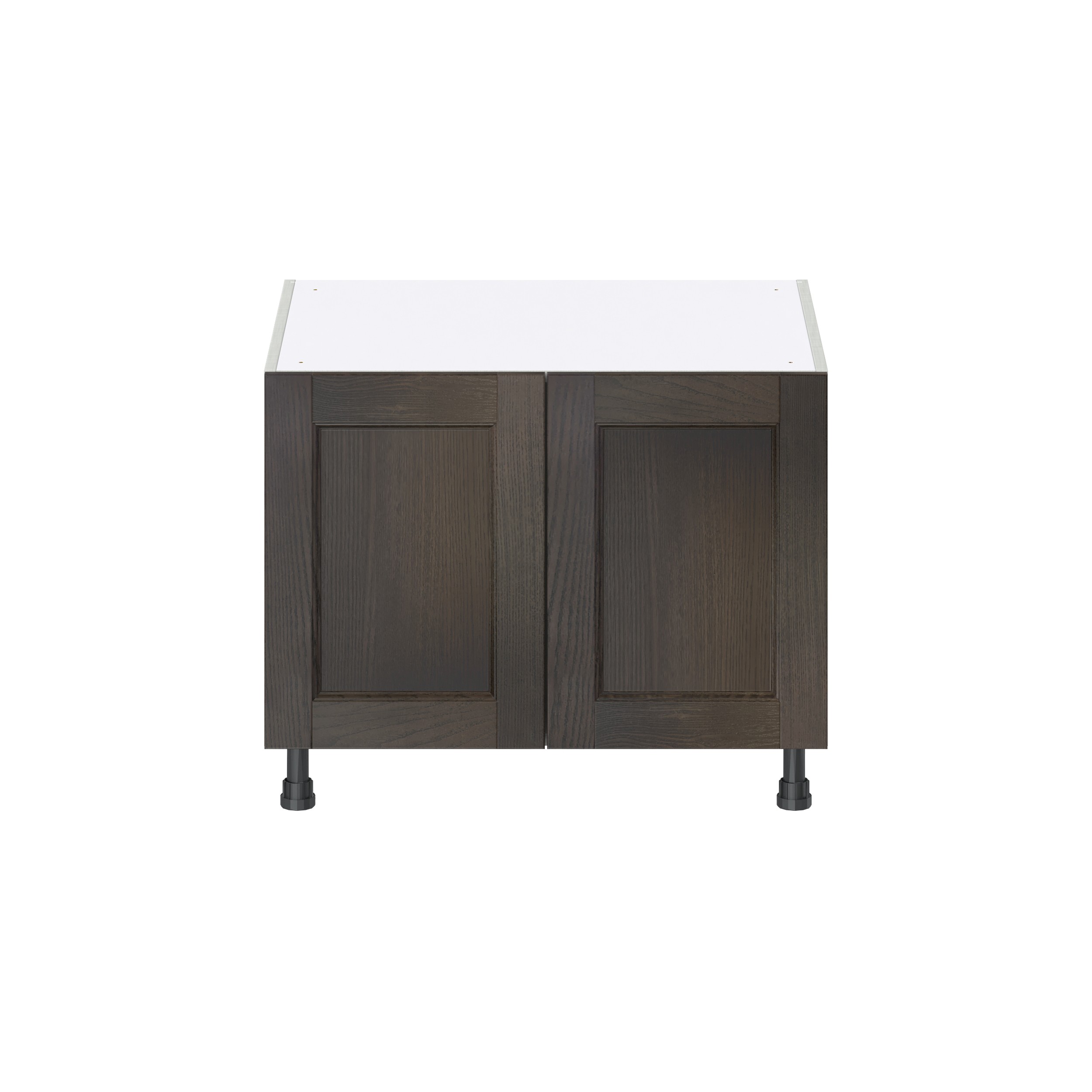 Lincoln Chestnut Solid Wood Assembled Apron Front Sink Base Kitchen Cabinet (30 in. W x 24.5 in. H x 24 in. D)
