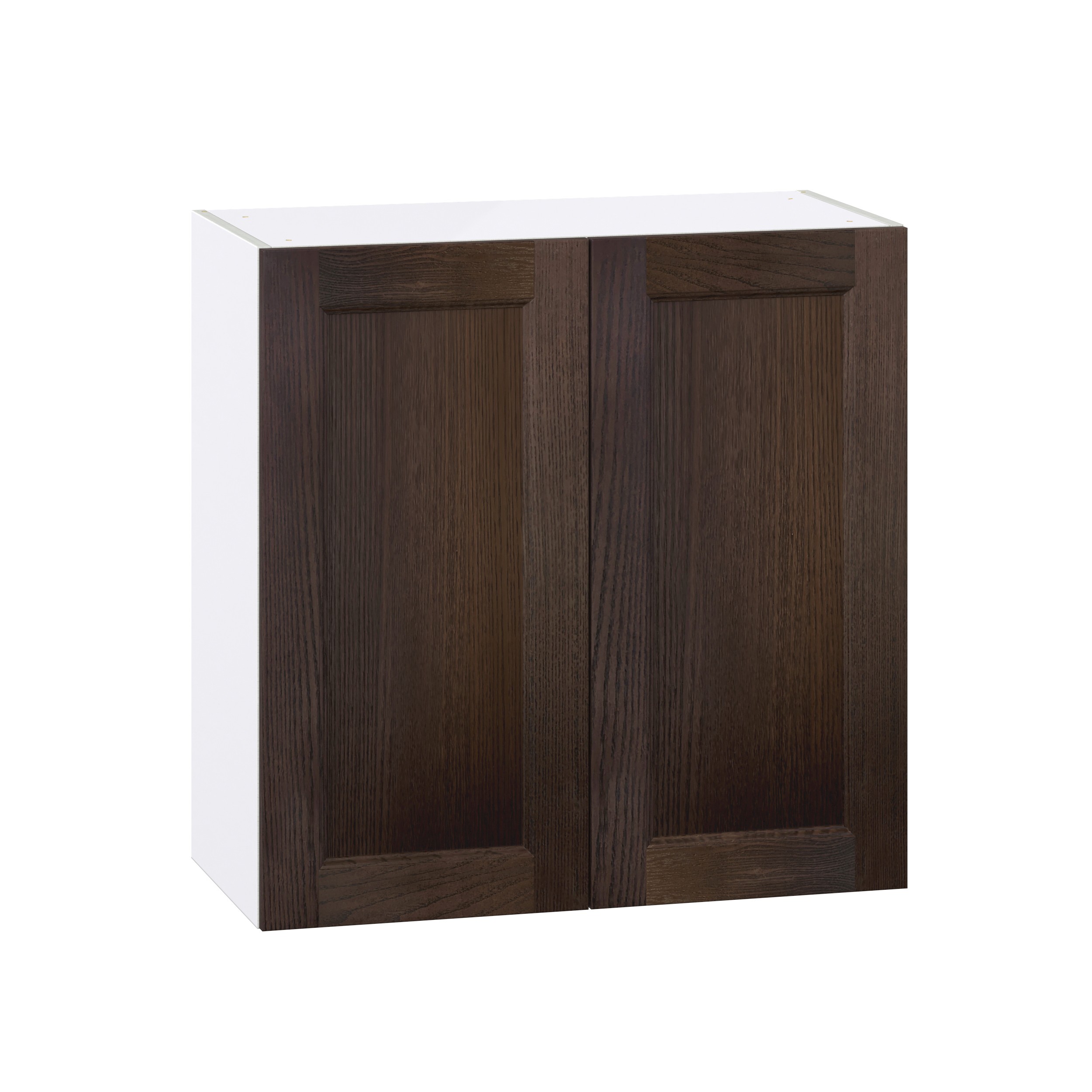 Lincoln Chestnut Solid Wood Assembled Wall Kitchen Cabinet with Full Height Door (30 in. W x 30 in. H x 14 in. D)