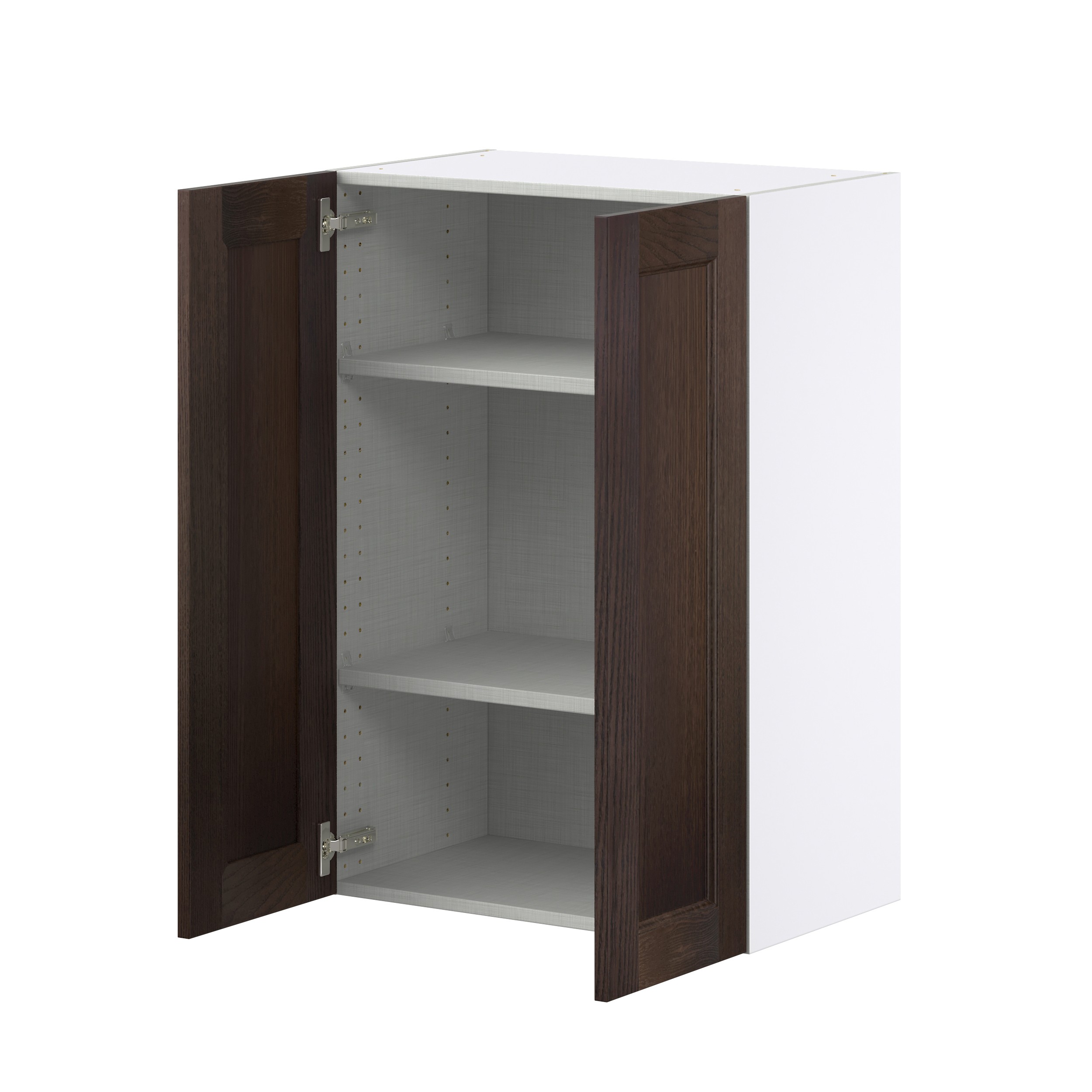 Lincoln Chestnut Solid Wood Assembled Wall Kitchen Cabinet with Full Height Door (24 in. W x 35 in. H x 14 in. D)