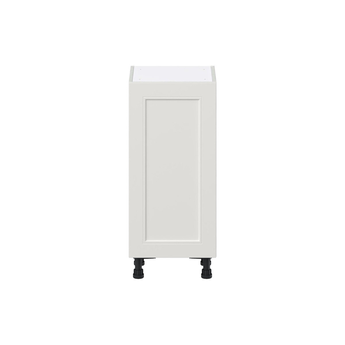 15 in. W x 14 in. D x 34.5 in. H Littleton Painted Gray Shaker Assembled Base Kitchen Cabinet with Inner Drawers