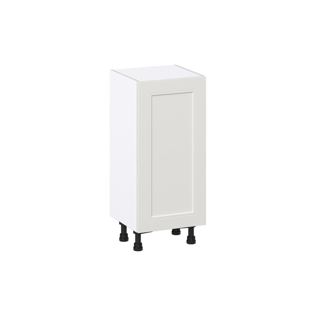15 in. W x 14 in. D x 34.5 in. H Littleton Painted Gray Shaker Assembled Base Kitchen Cabinet with Inner Drawers