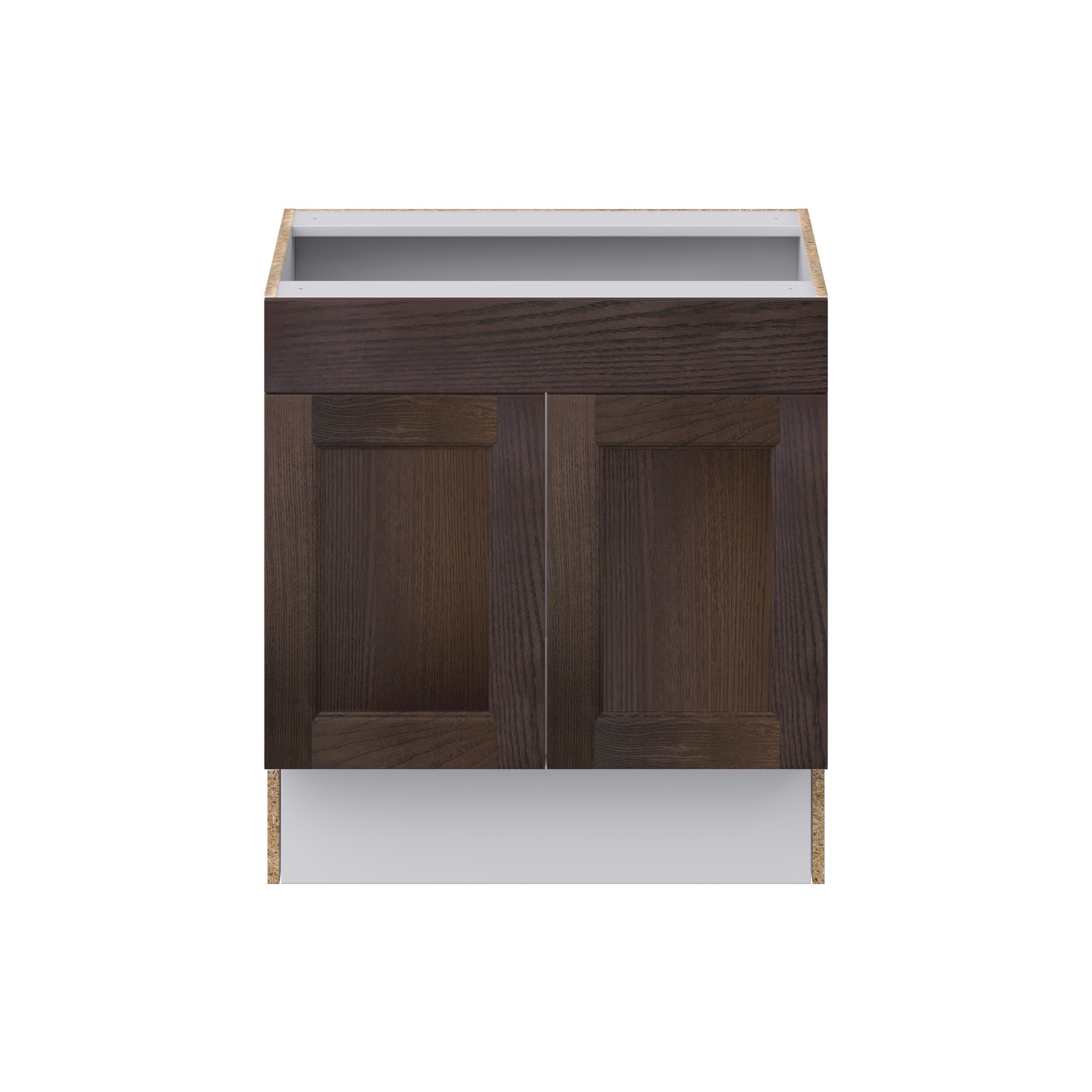 J COLLECTION Lincoln Chestnut Solid Wood Assembled 24 in. W x 32.5 in. H x 23.75 in. D Accessible ADA Base Cabinet with 1 Drawer