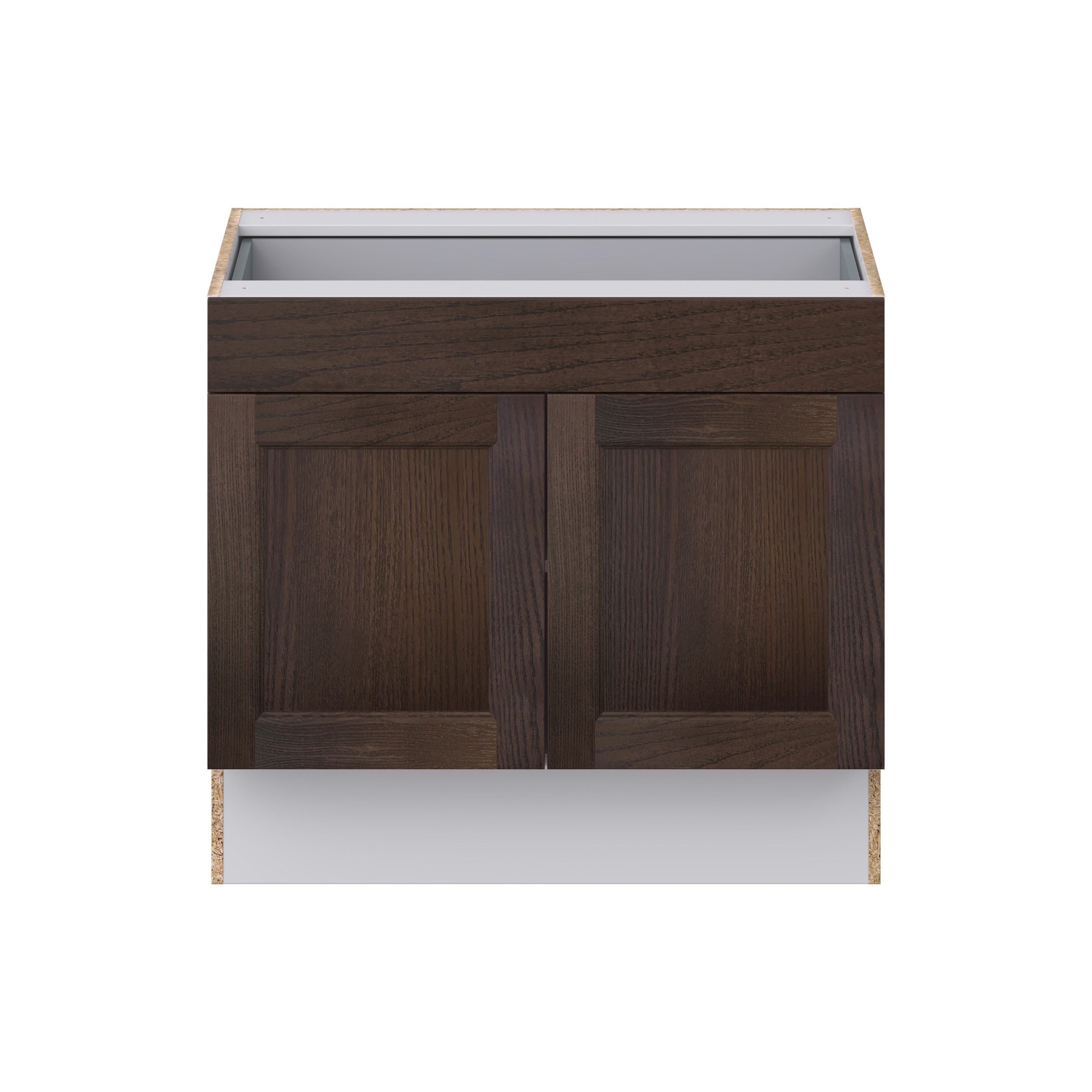 Lincoln Chestnut Solid Wood Assembled 36 in. W x 32.5 in. H x 23.75 in. D Accessible ADA Base Cabinet with 1 Drawer