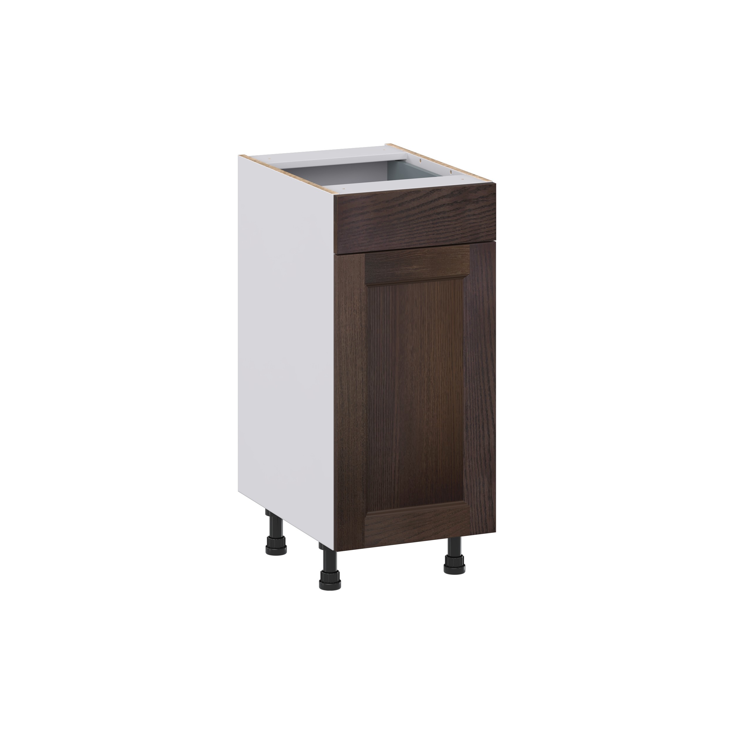 Lincoln Chestnut Solid Wood Assembled 15 in. W x 34.5 in. H x 21 in. D Vanity Base Cabinet with 1 Drawer