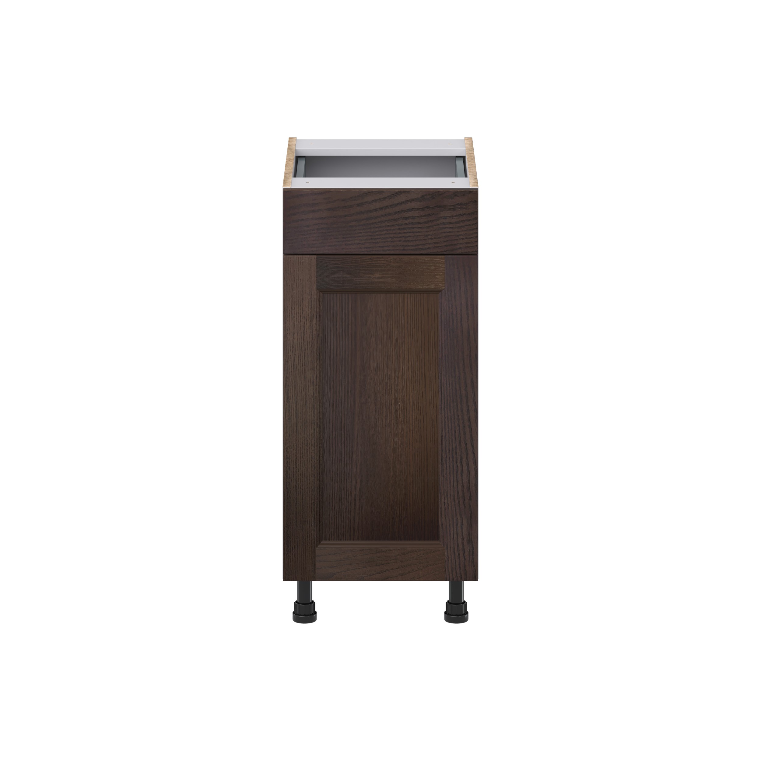 Lincoln Chestnut Solid Wood Assembled 15 in. W x 34.5 in. H x 21 in. D Vanity Base Cabinet with 1 Drawer