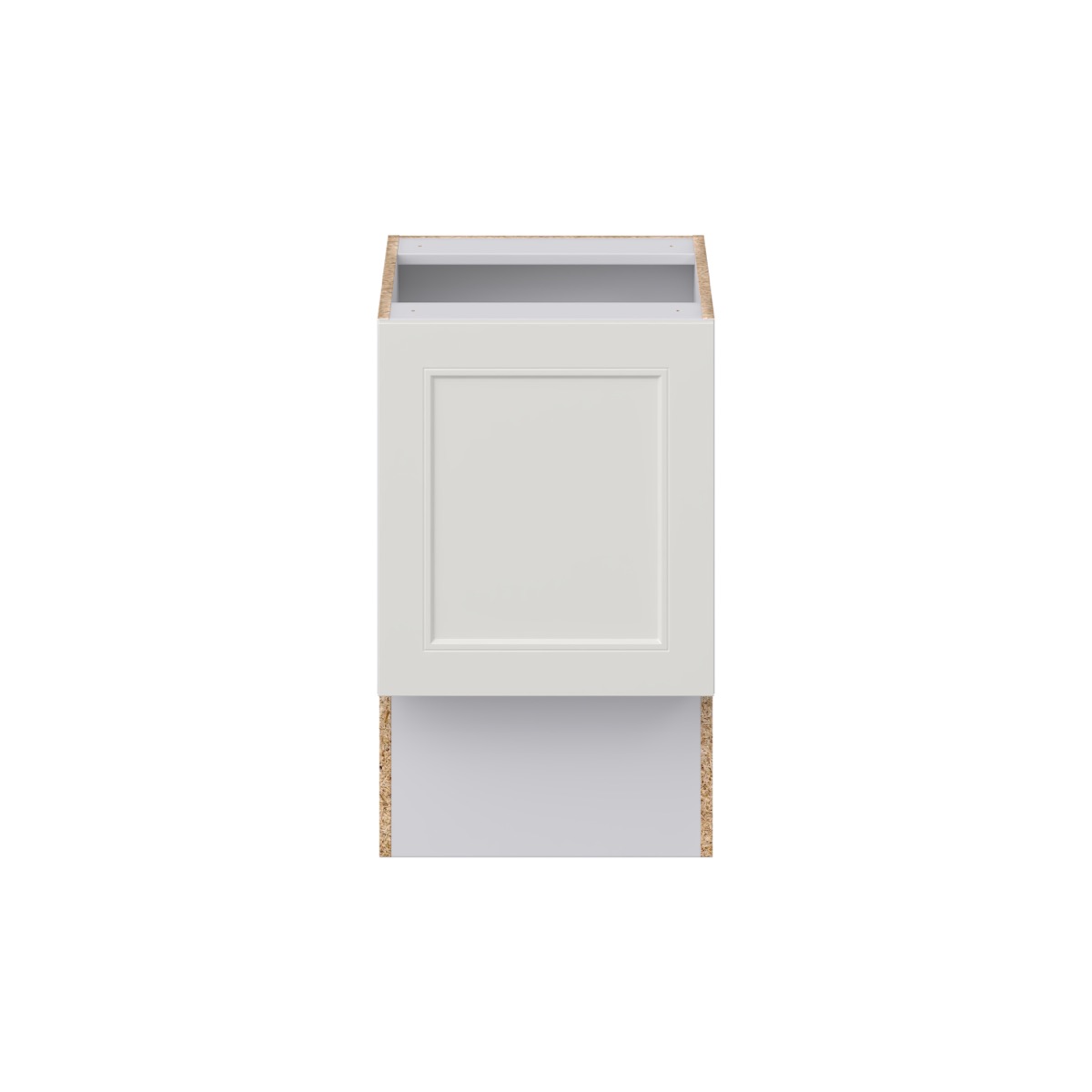 Littleton Painted Gray Recessed Assembled 18 in. W x 30 in. H x 21 in. D Accessible ADA Vanity Base Kitchen Cabinet