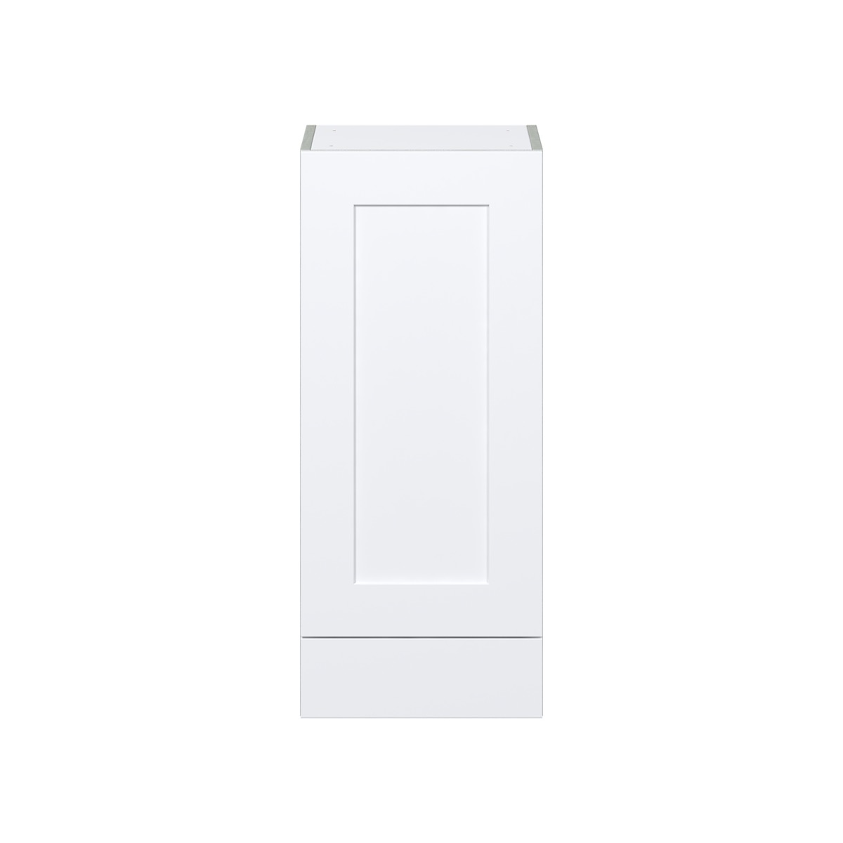 Wallace Painted Warm White Shaker Assembled Wall Kitchen Cabinet with a Drawer (15 in. W x 35 in. H x 14 in. D)
