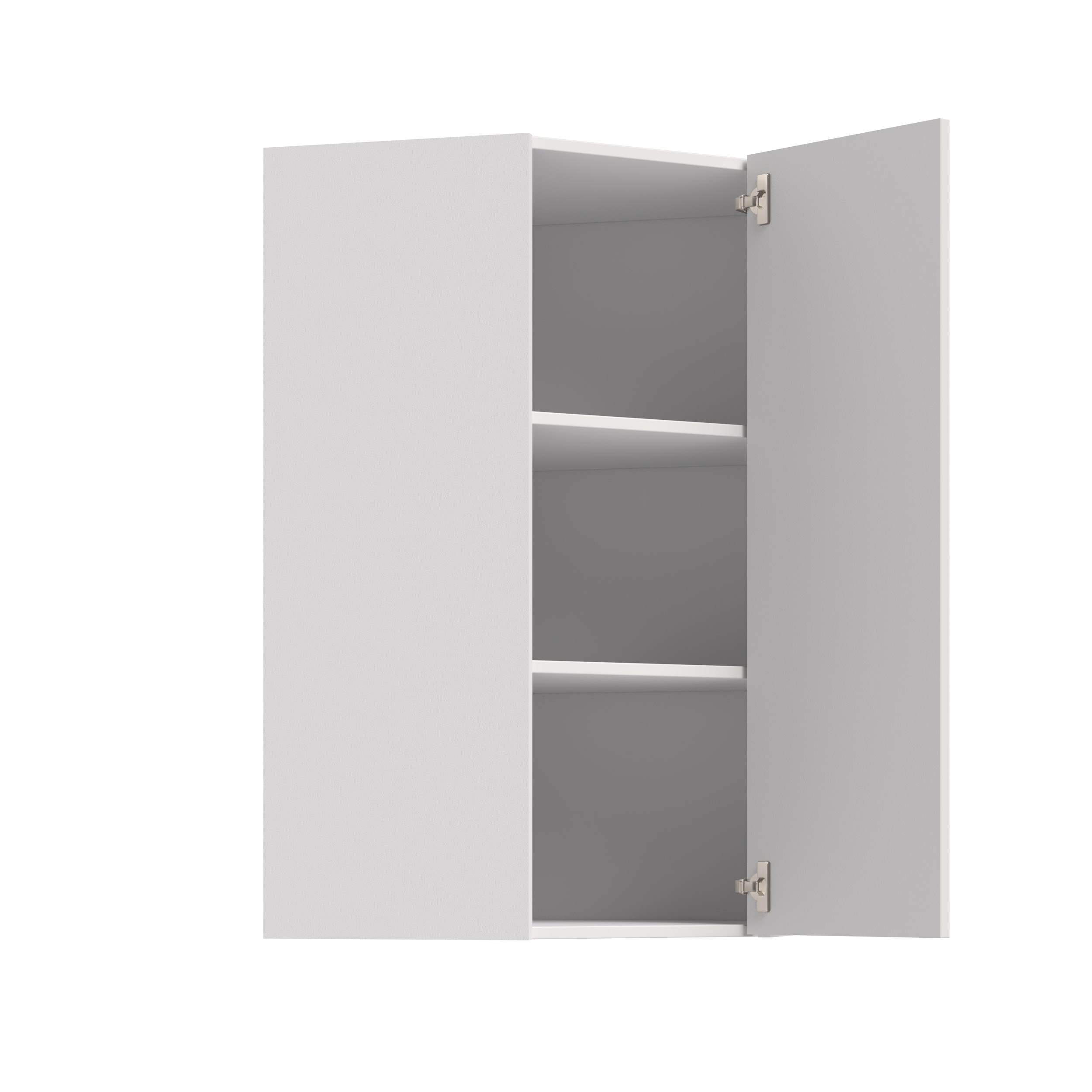 24 Corner wall cabinet with 1 door and shelves - J Collection